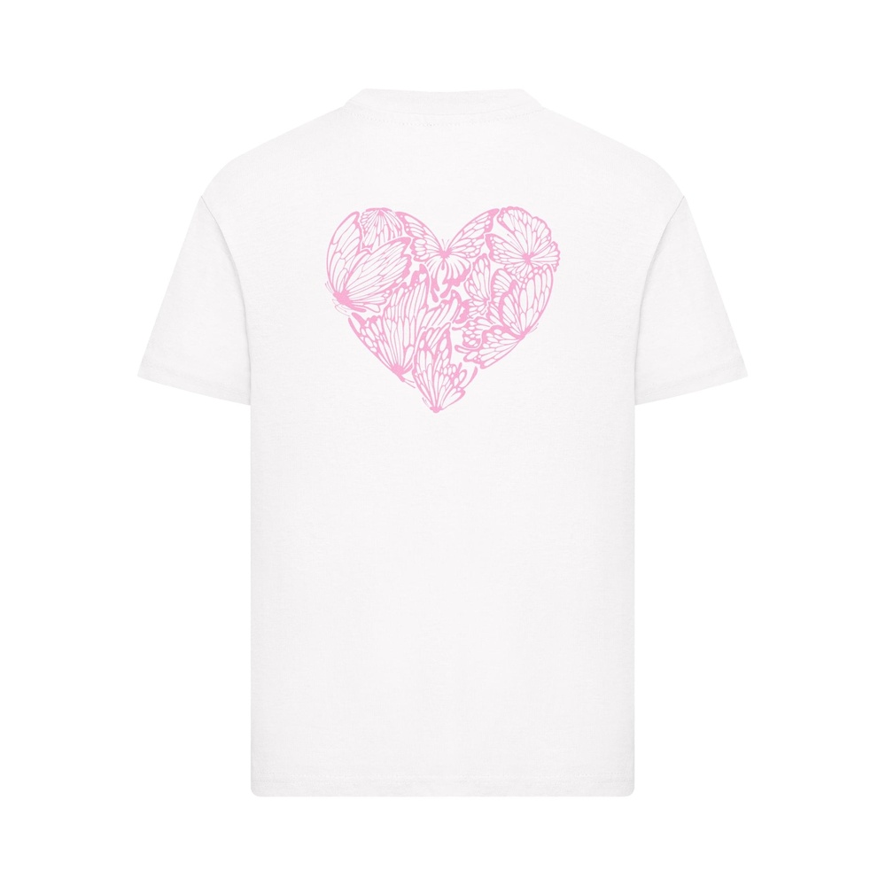 Mister Tee - Butterfly Heart Tshirt Enfant - Blanc